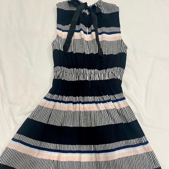 Kate Spade Bay Stripe Tie Back Dress 0 MSRP $398 - Picture 4 of 4